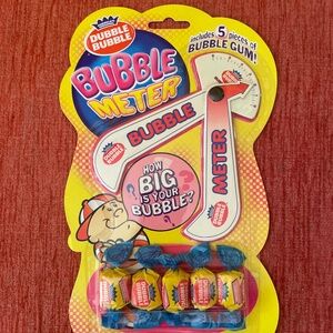 Vintage Dubble Bubble Bubble Meter